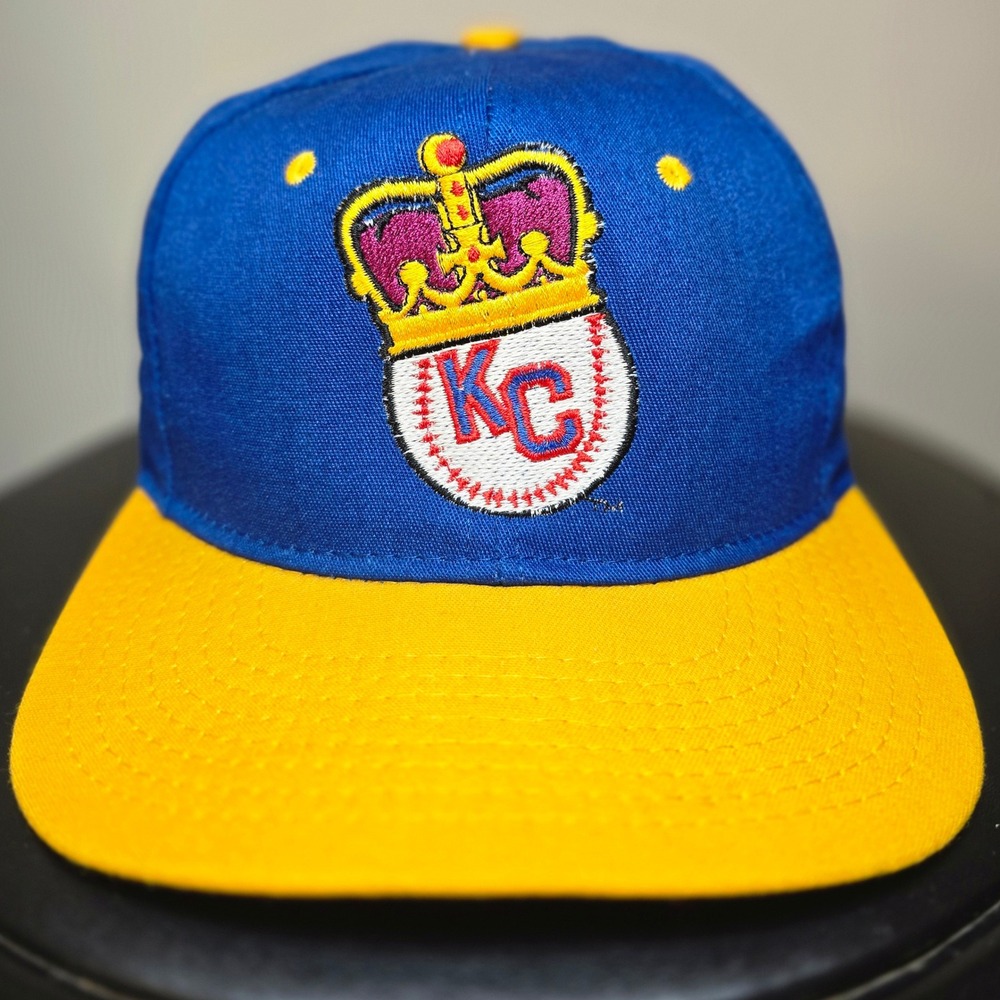 Kansas City Monarchs 90s Vintage NLBM MLB RARE Baseball Hat